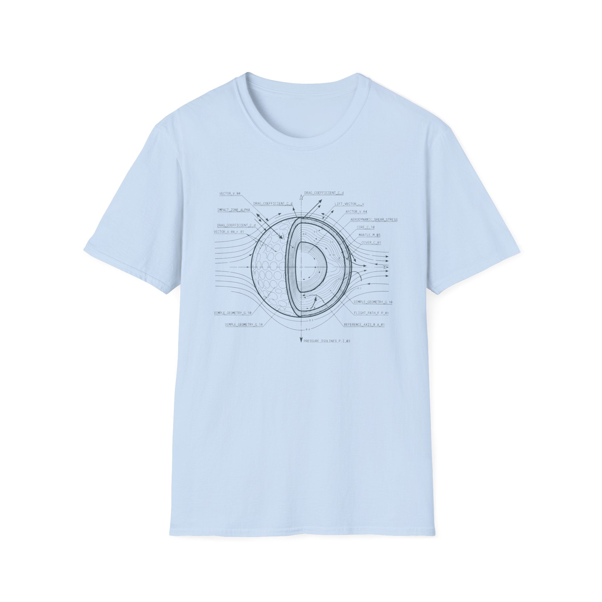 Anatomical Ball Diagram T-Shirt