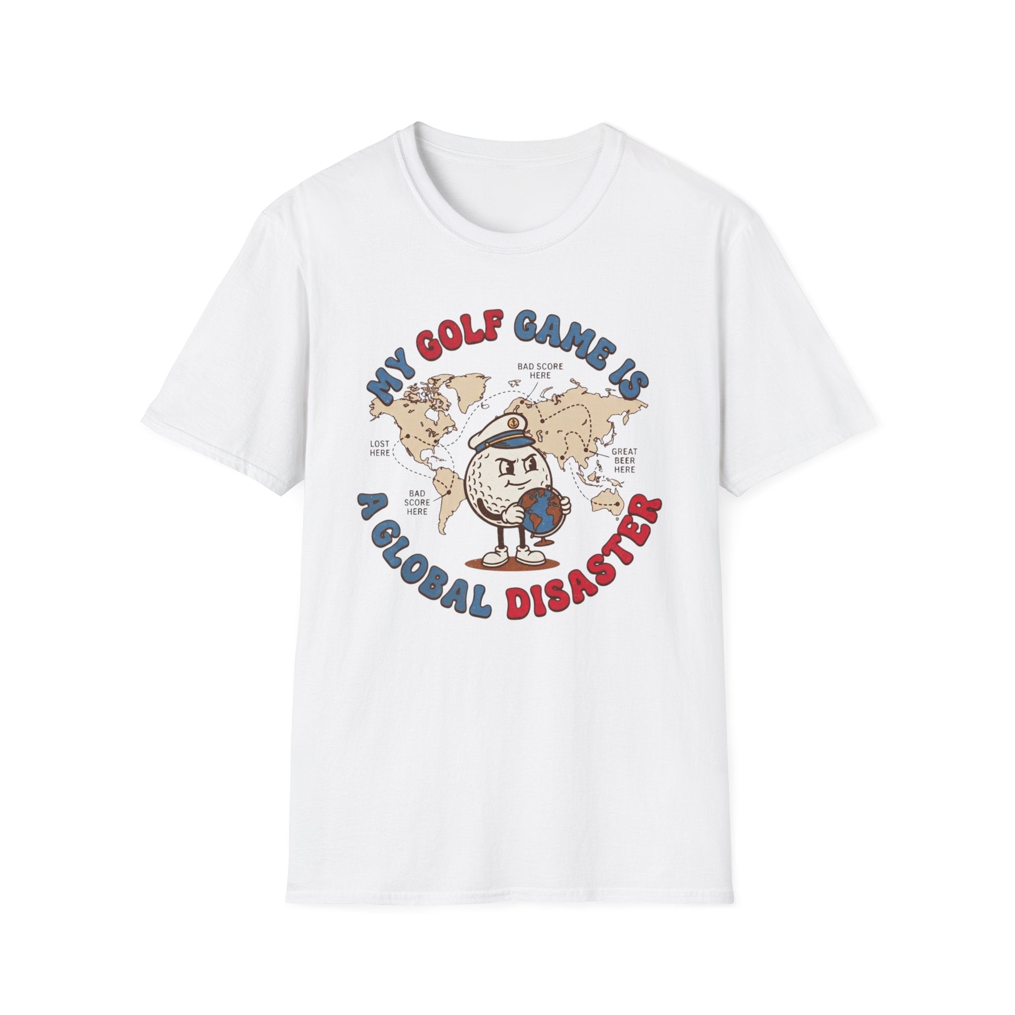 "My Golf Game Is a Global Disaster" T-Shirt