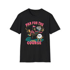 Par for the Course Cartoon Golf T-Shirt