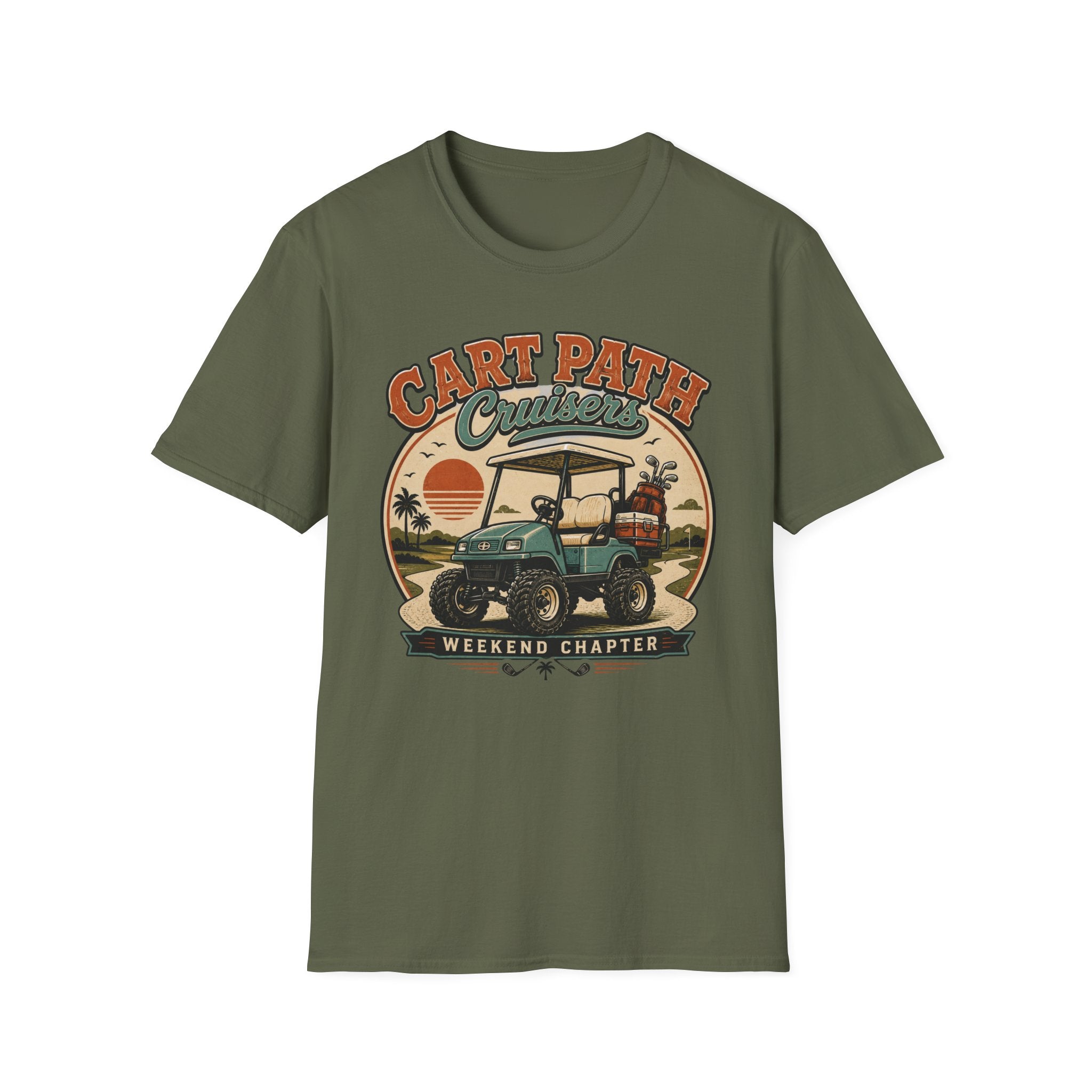 Cart Path Cruisers Golf T-Shirt