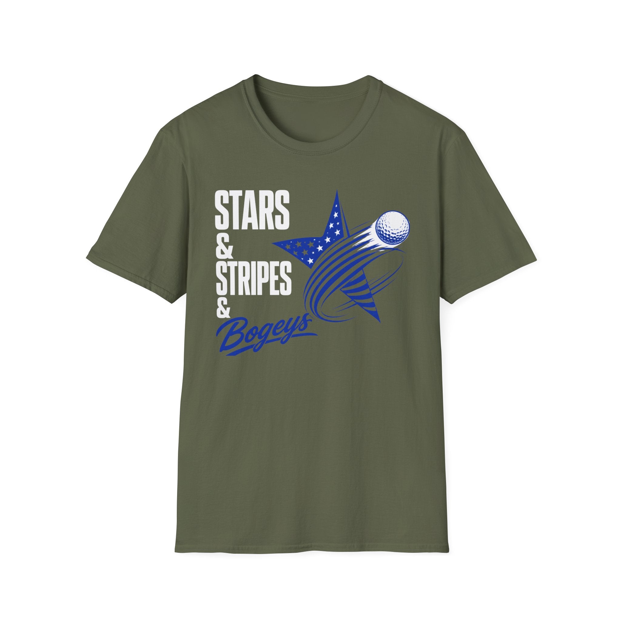 Stars & Stripes & BogeysT-Shirt