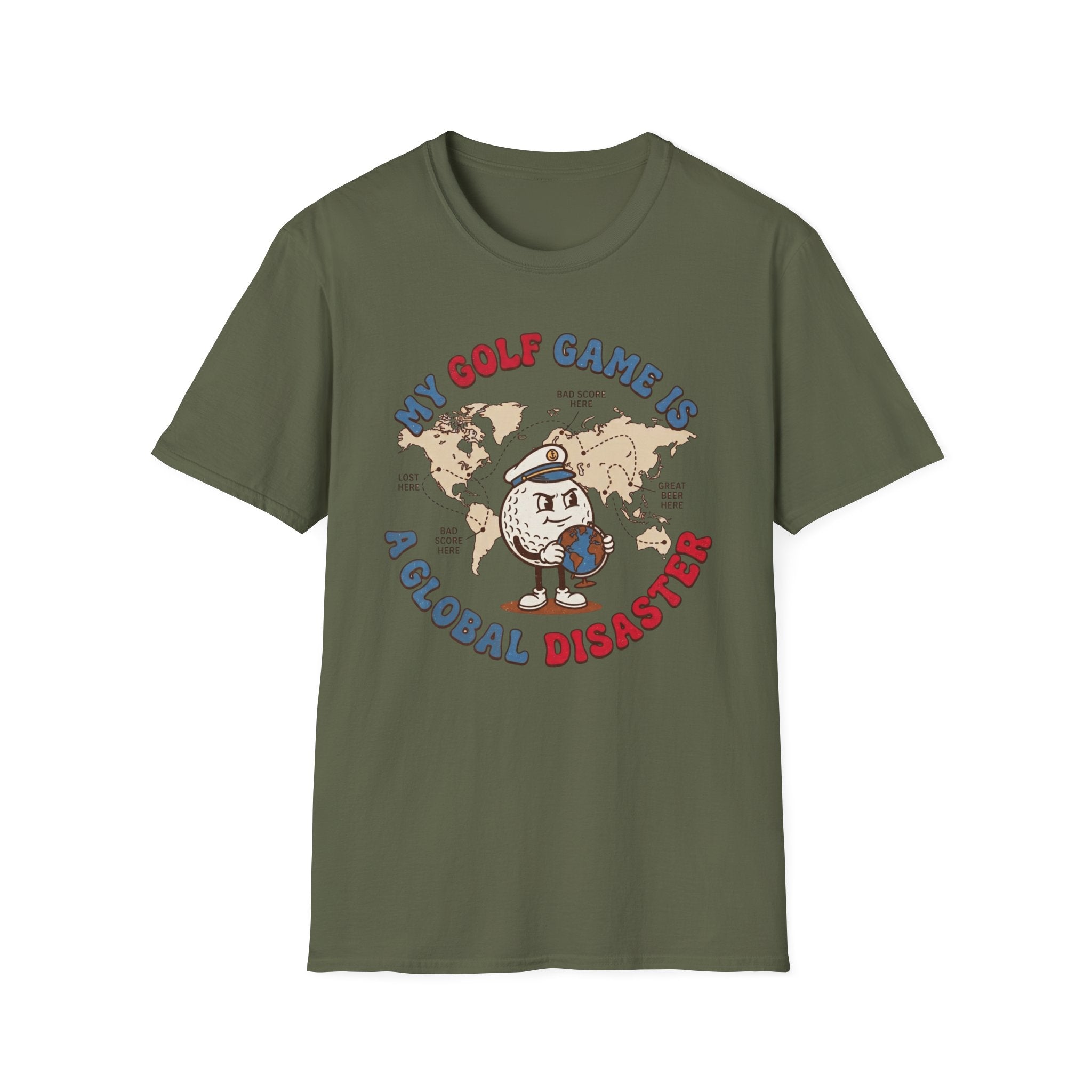 "My Golf Game Is a Global Disaster" T-Shirt