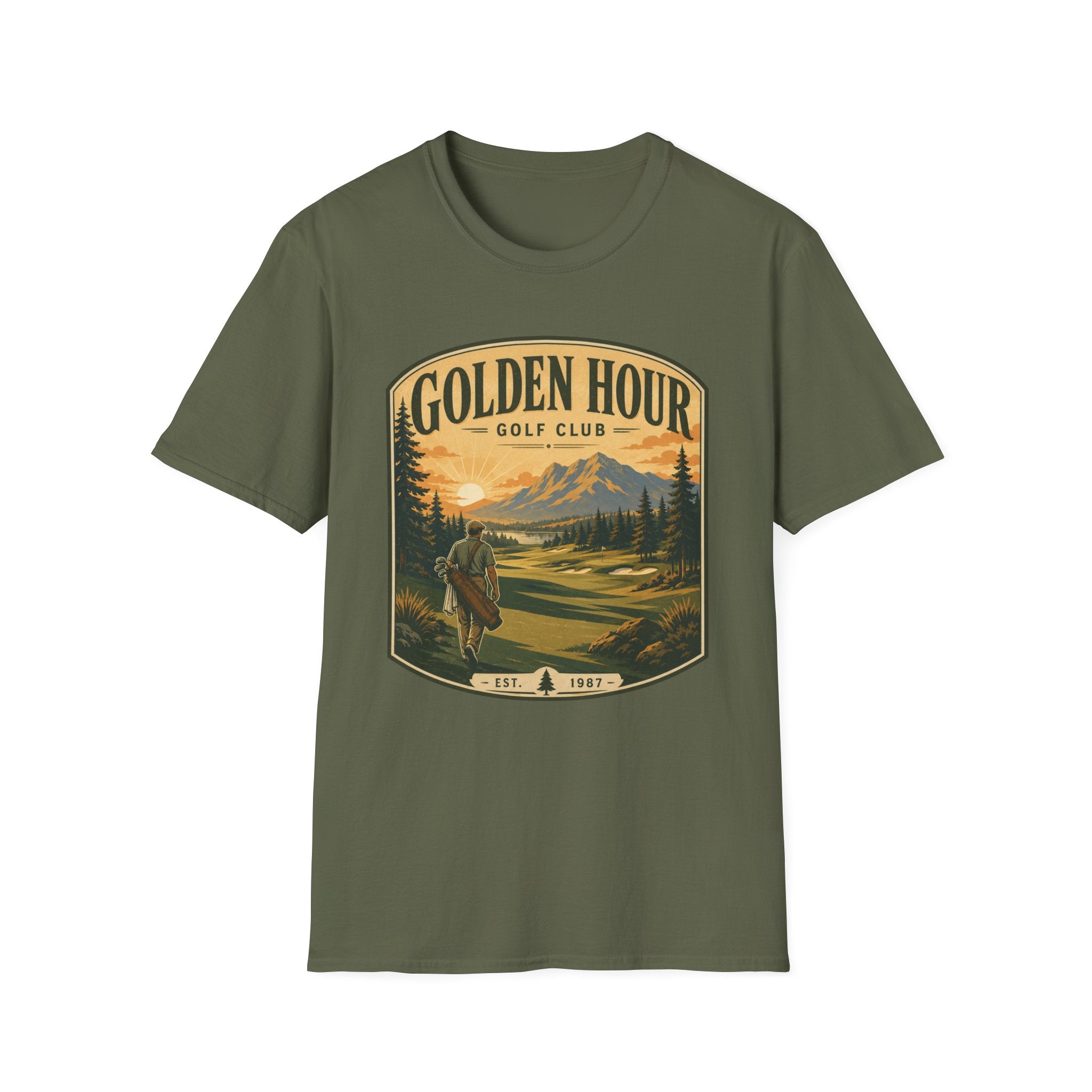 Golden Hour Golf Club T‑Shirt