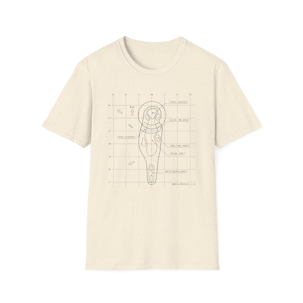 Minimal Course Blueprint T-Shirt