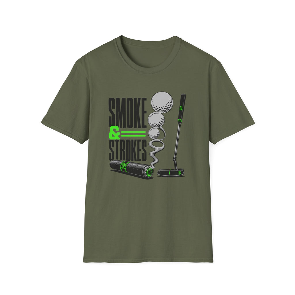 Smoke & Strokes Golf T‑Shirt