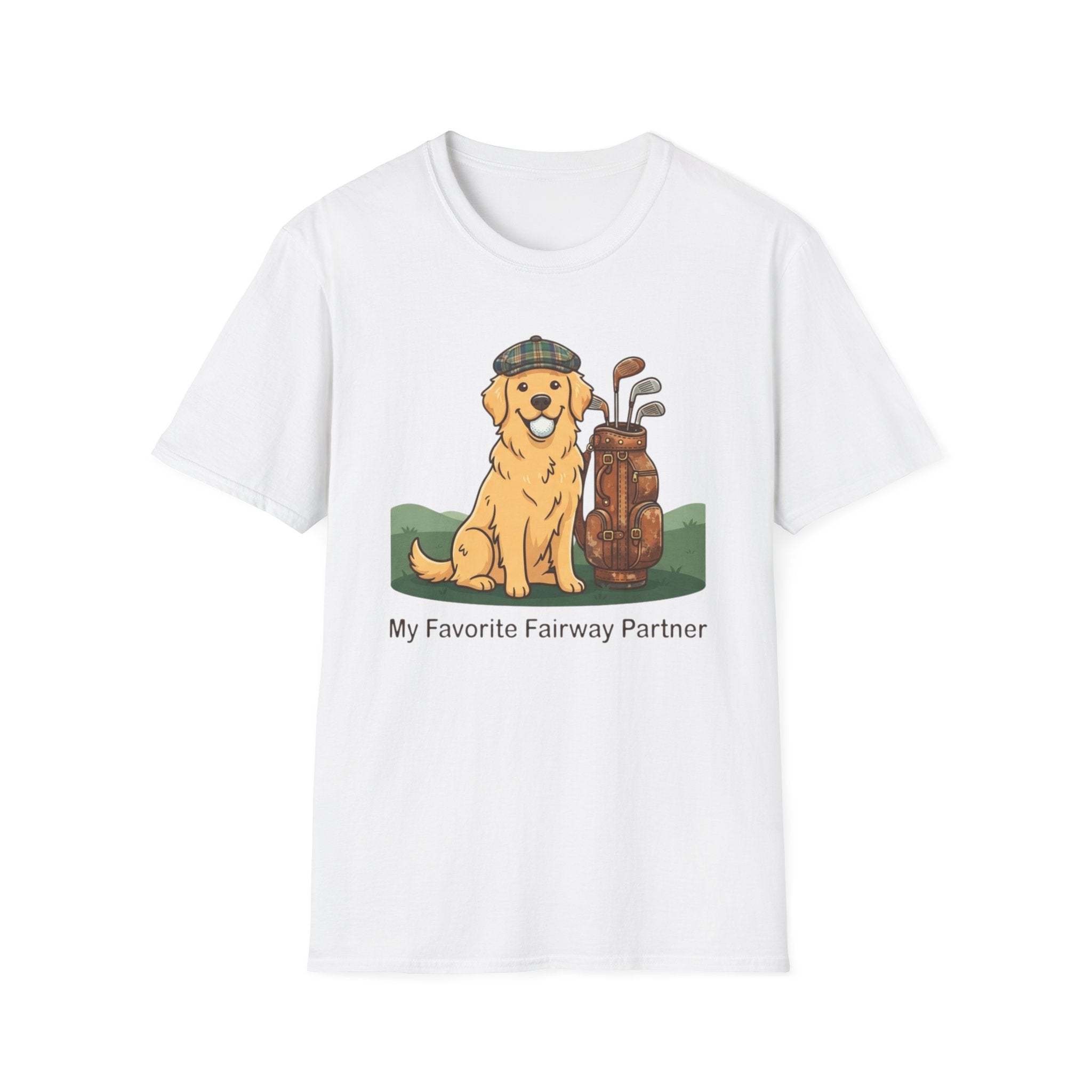 "My Favourite Fairway Partner" Golf Dog T-Shirt