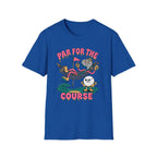 Par for the Course Cartoon Golf T-Shirt