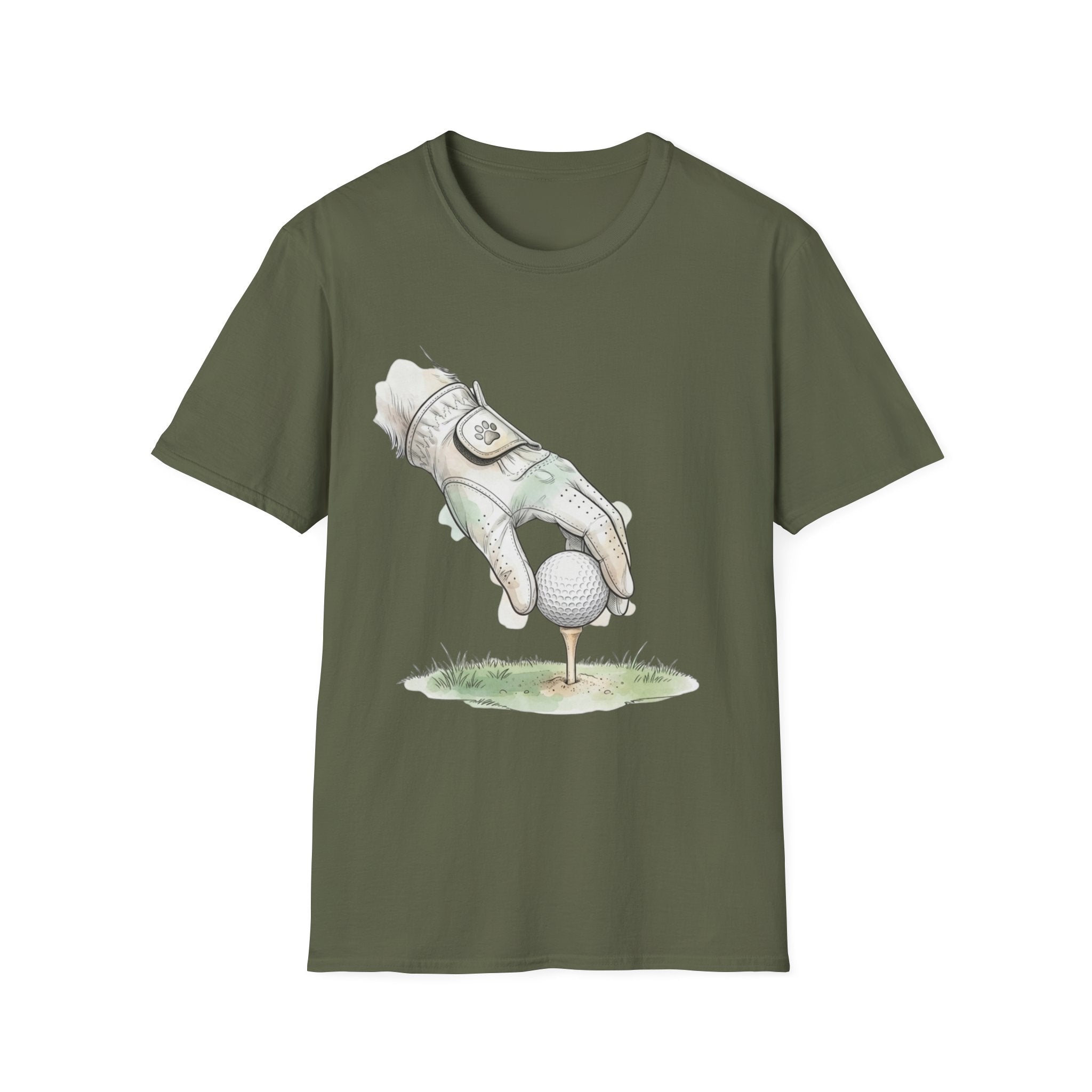 Golf Glove & Tee T-Shirt