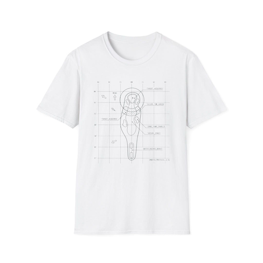 Minimal Course Blueprint T-Shirt