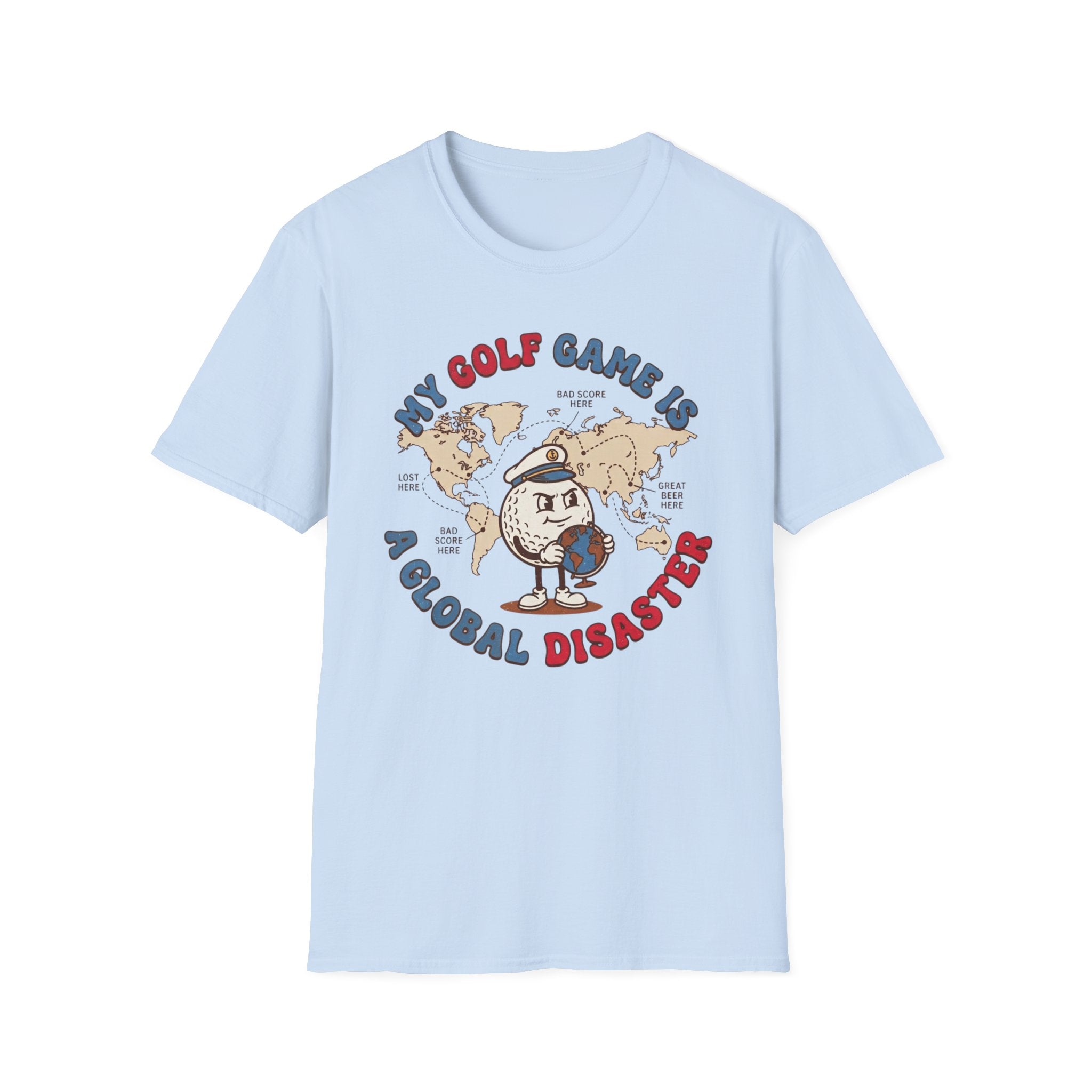 "My Golf Game Is a Global Disaster" T-Shirt