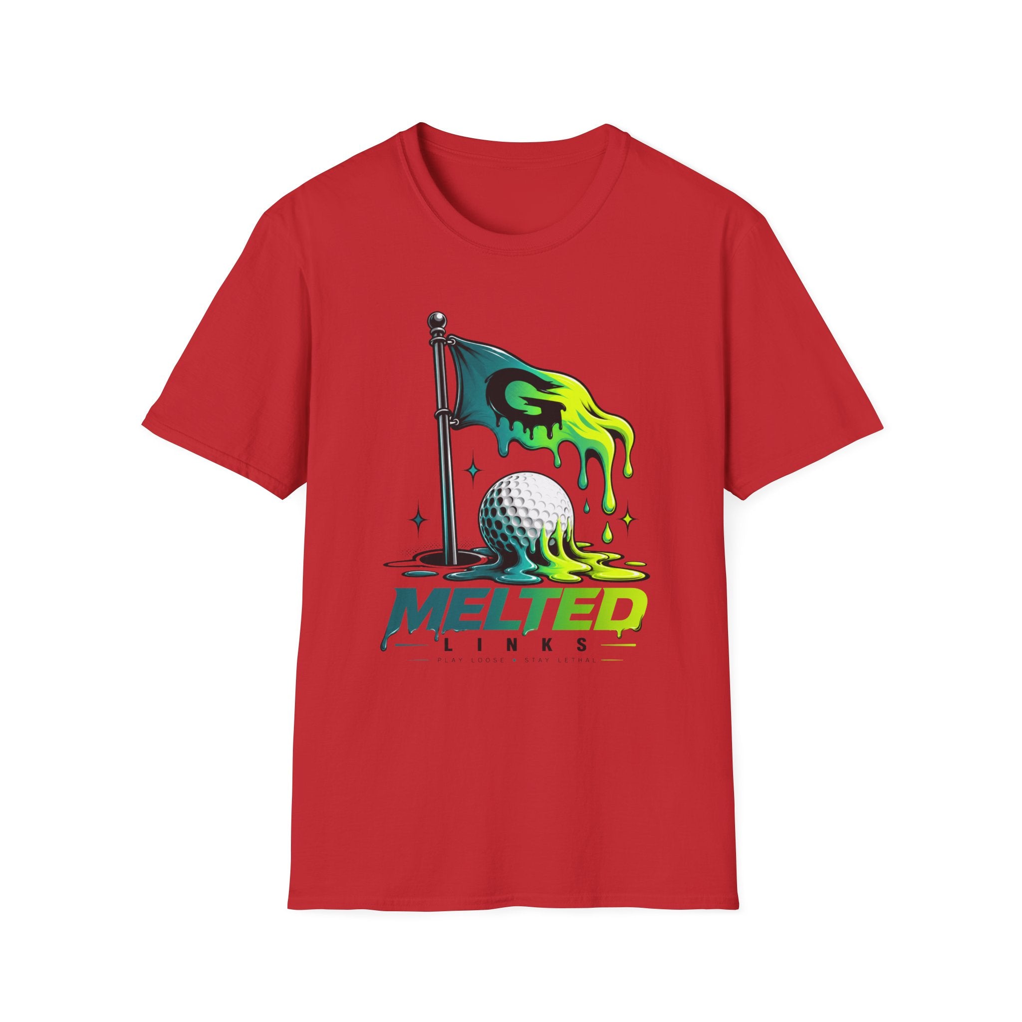 Melted Links Golf T-Shirt