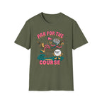 Par for the Course Cartoon Golf T-Shirt