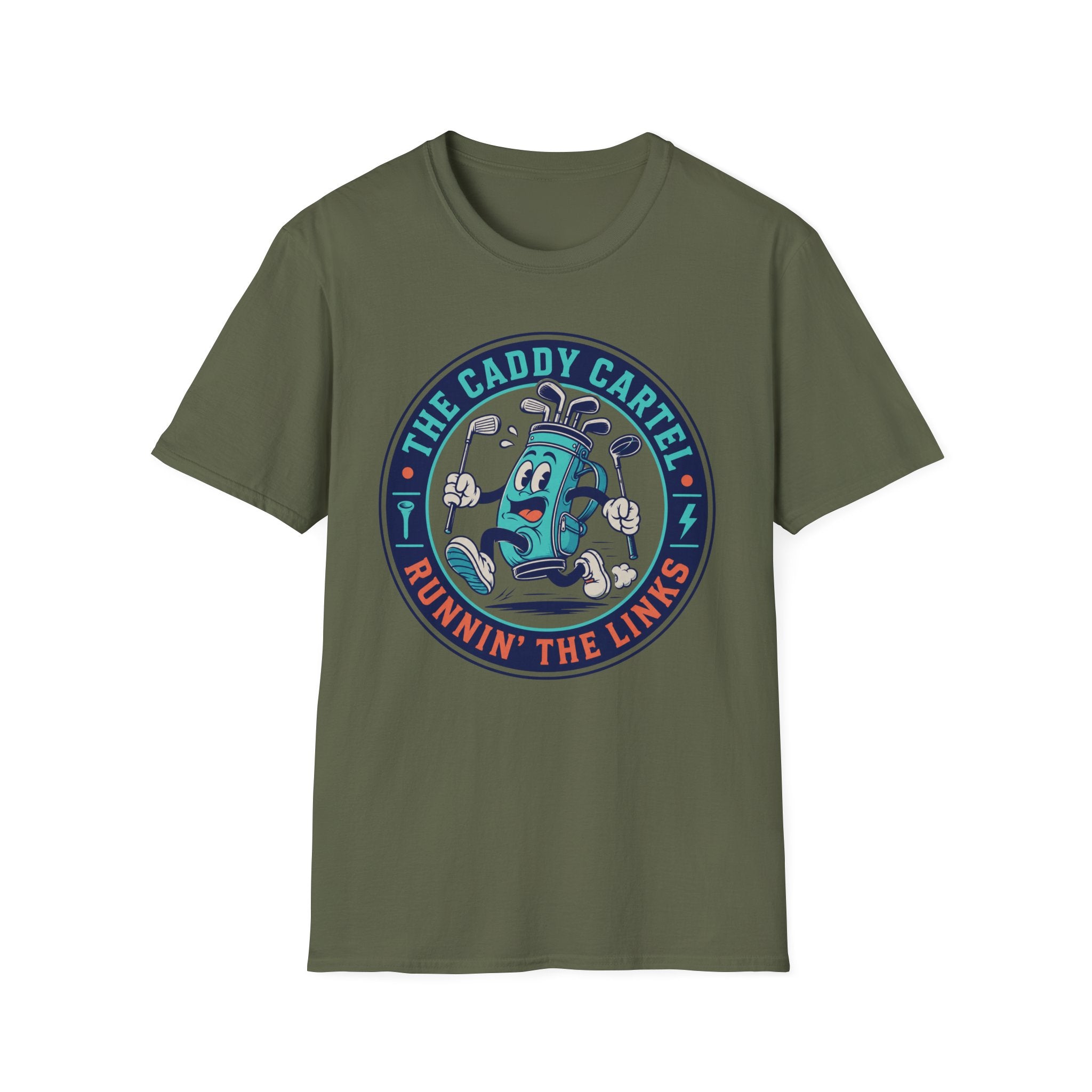 The Caddy Cartel 'Runnin' the Links' T‑Shirt