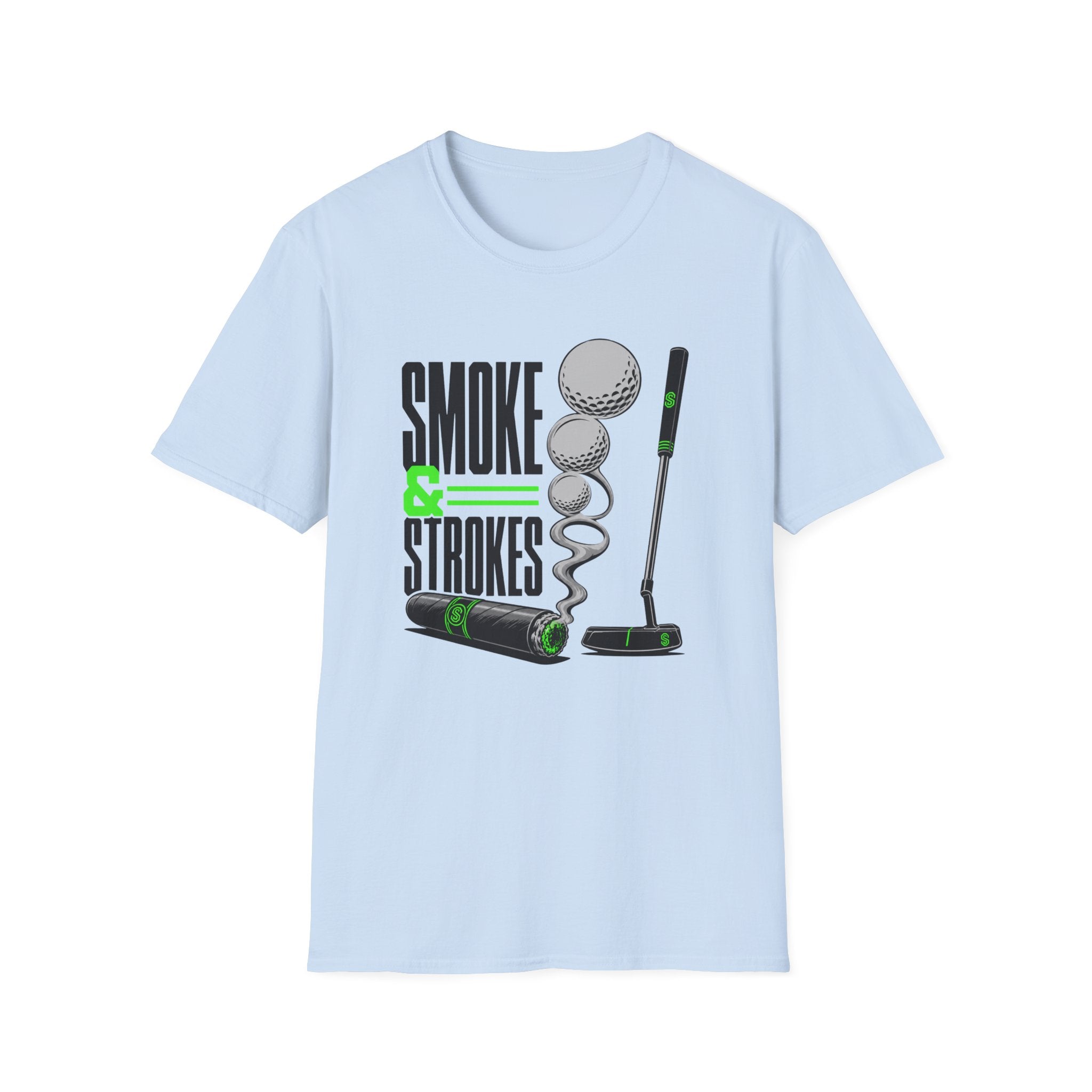 Smoke & Strokes Golf T‑Shirt