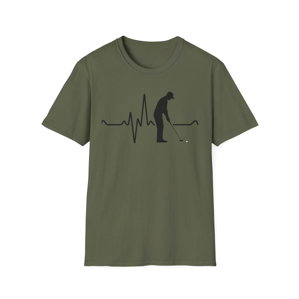 Golf Heartbeat T-Shirt