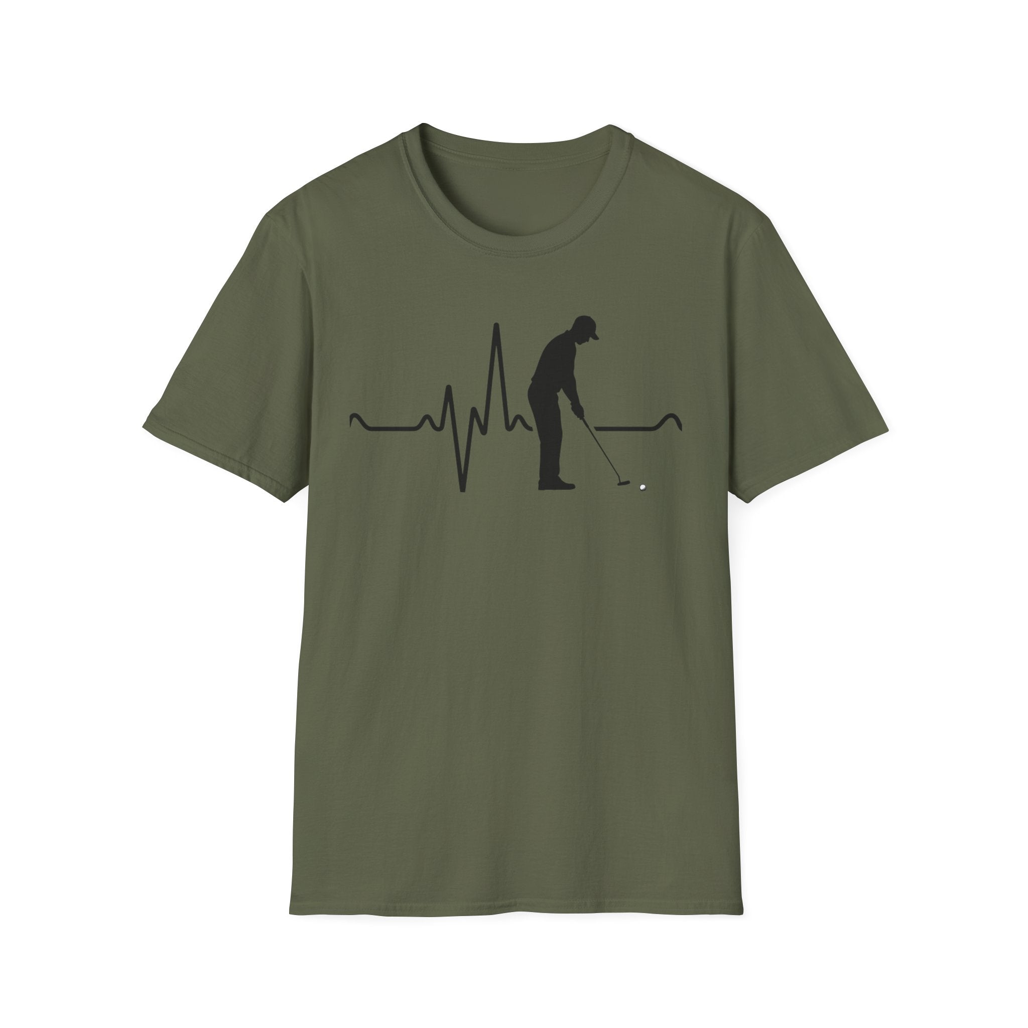 Golf Heartbeat T-Shirt