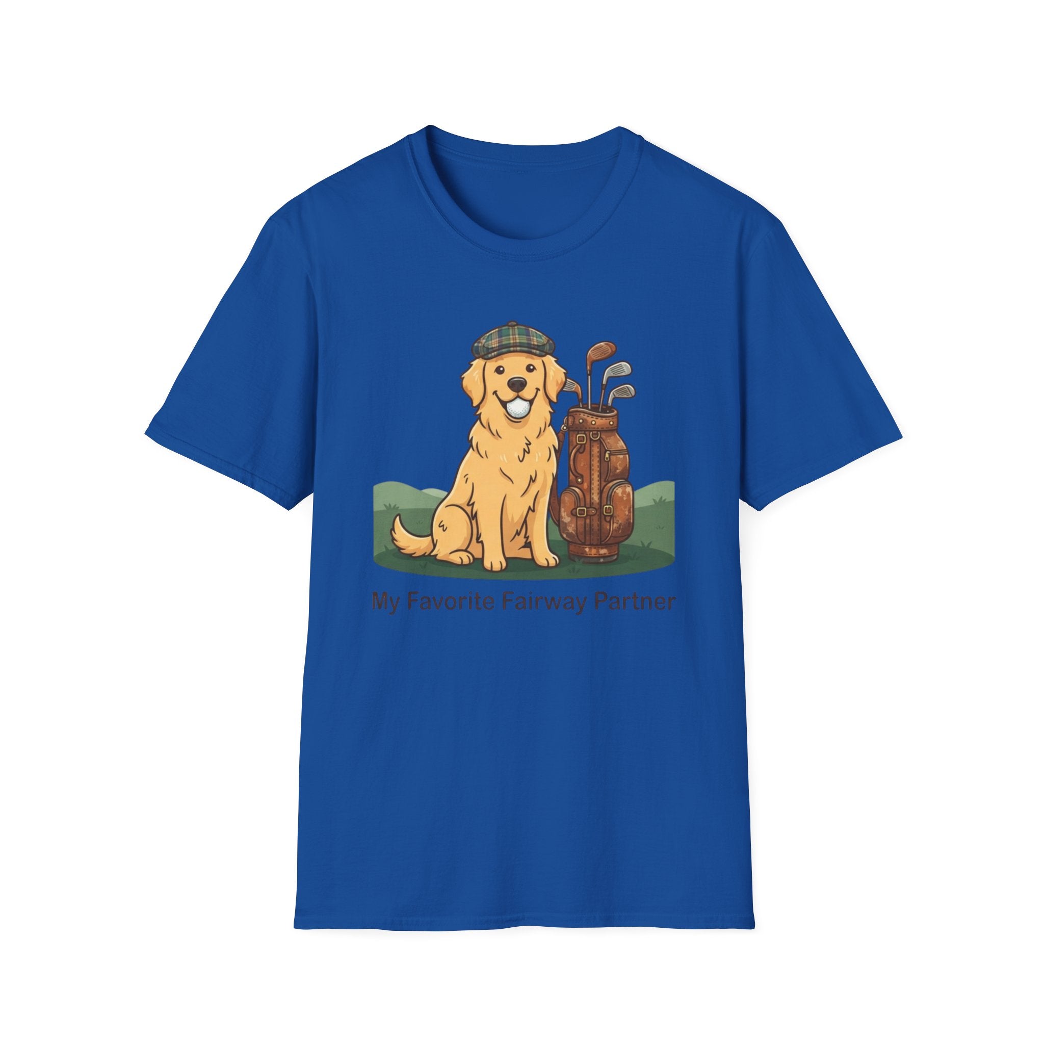 "My Favourite Fairway Partner" Golf Dog T-Shirt