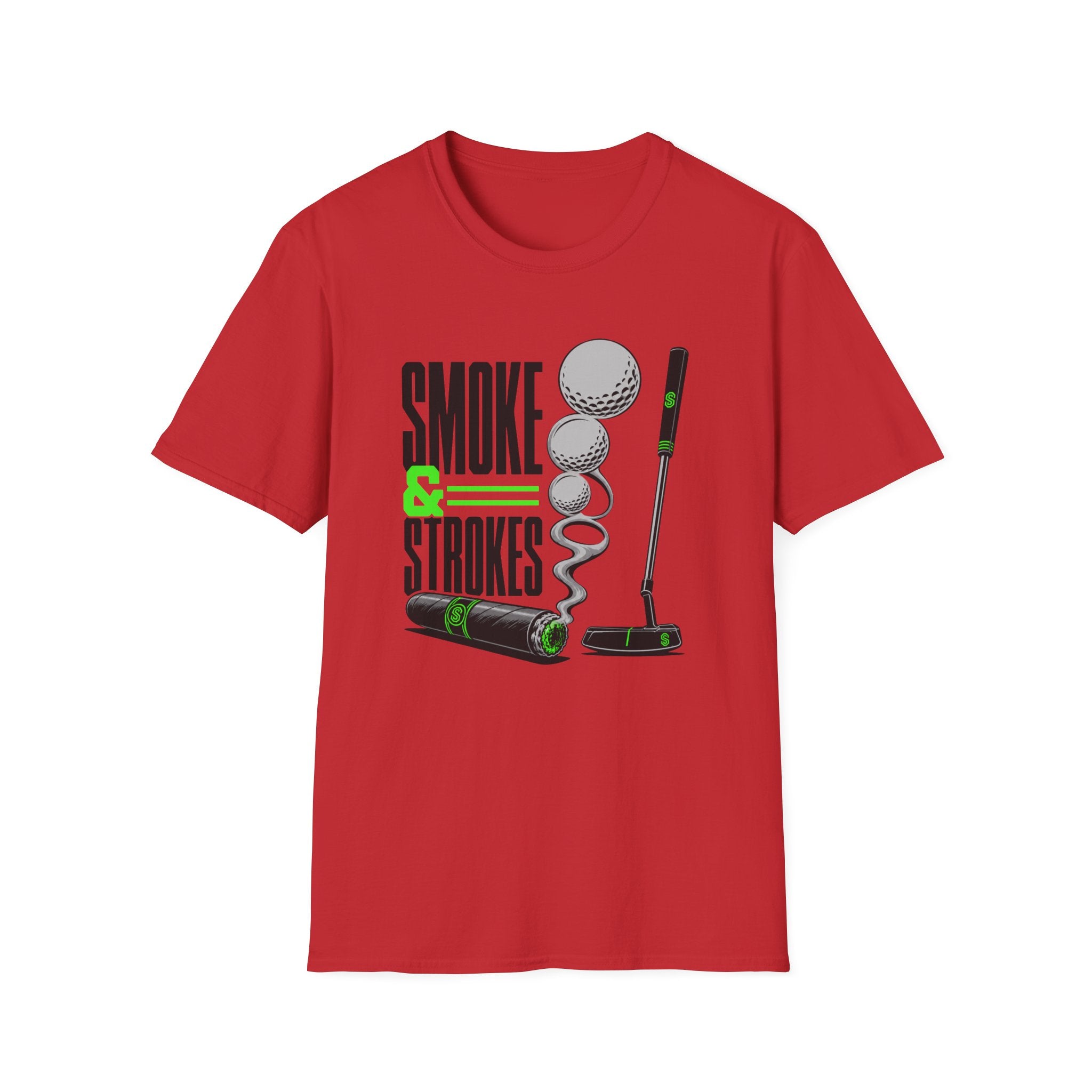 Smoke & Strokes Golf T‑Shirt