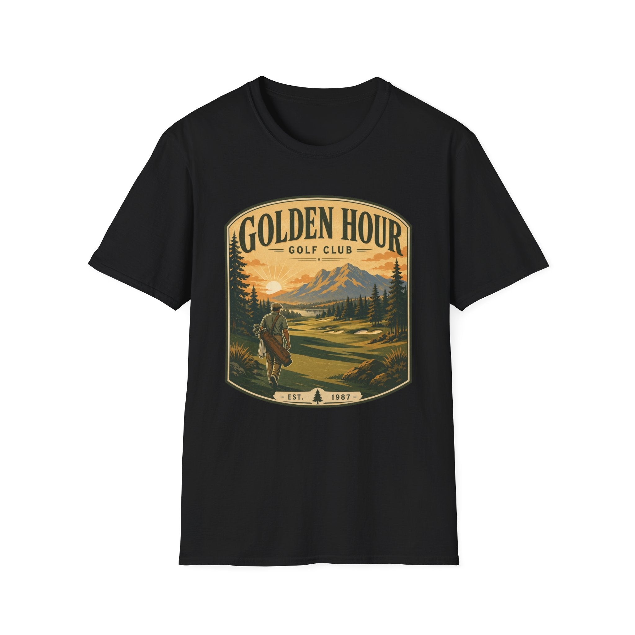 Golden Hour Golf Club T‑Shirt