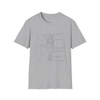 Minimal Course Blueprint T-Shirt