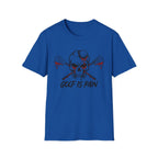 Golf Is Pain Skull T-Shirt