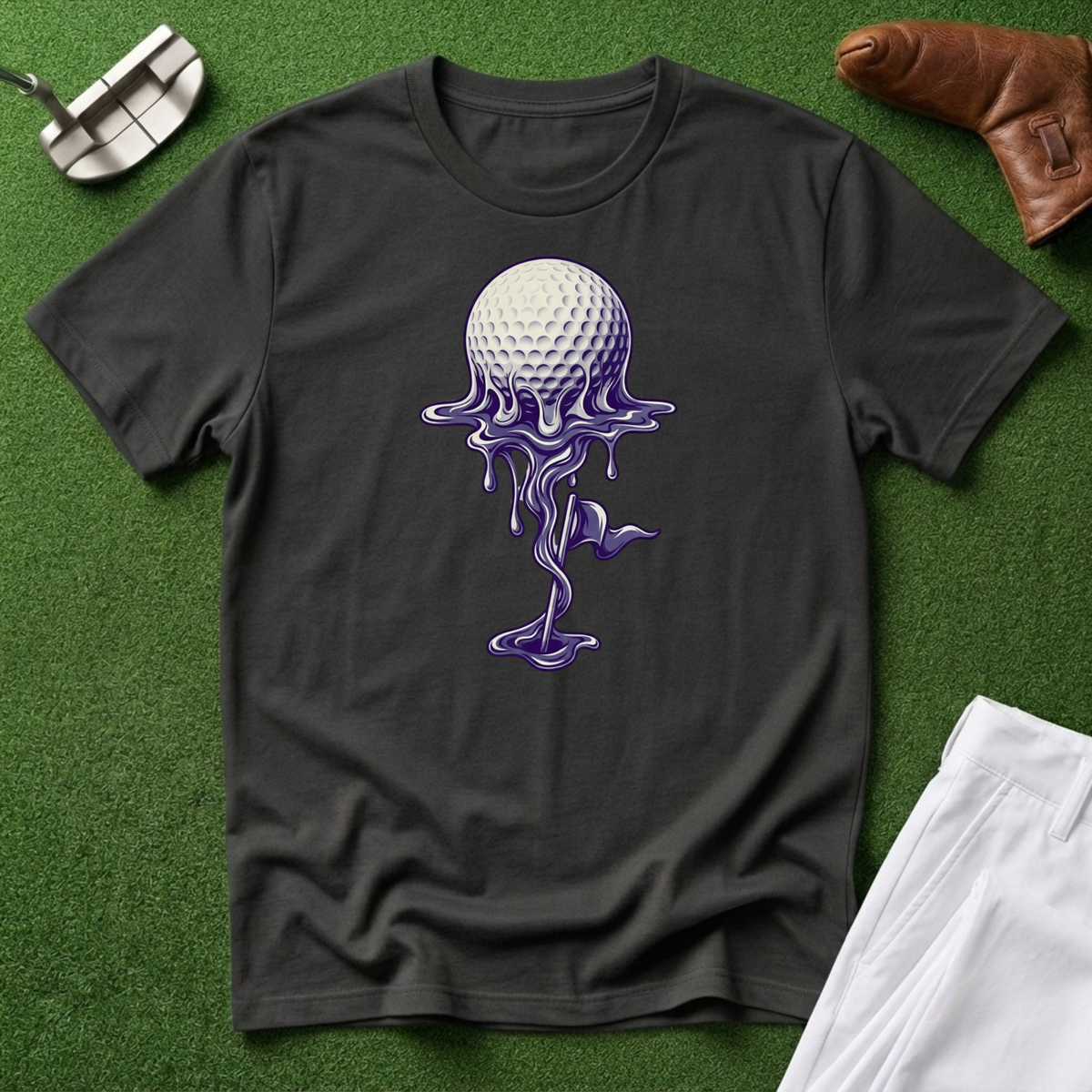 Melting Golf Ball T-Shirt