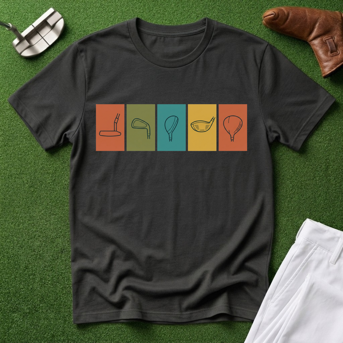 Golf Club Silhouette T-Shirt