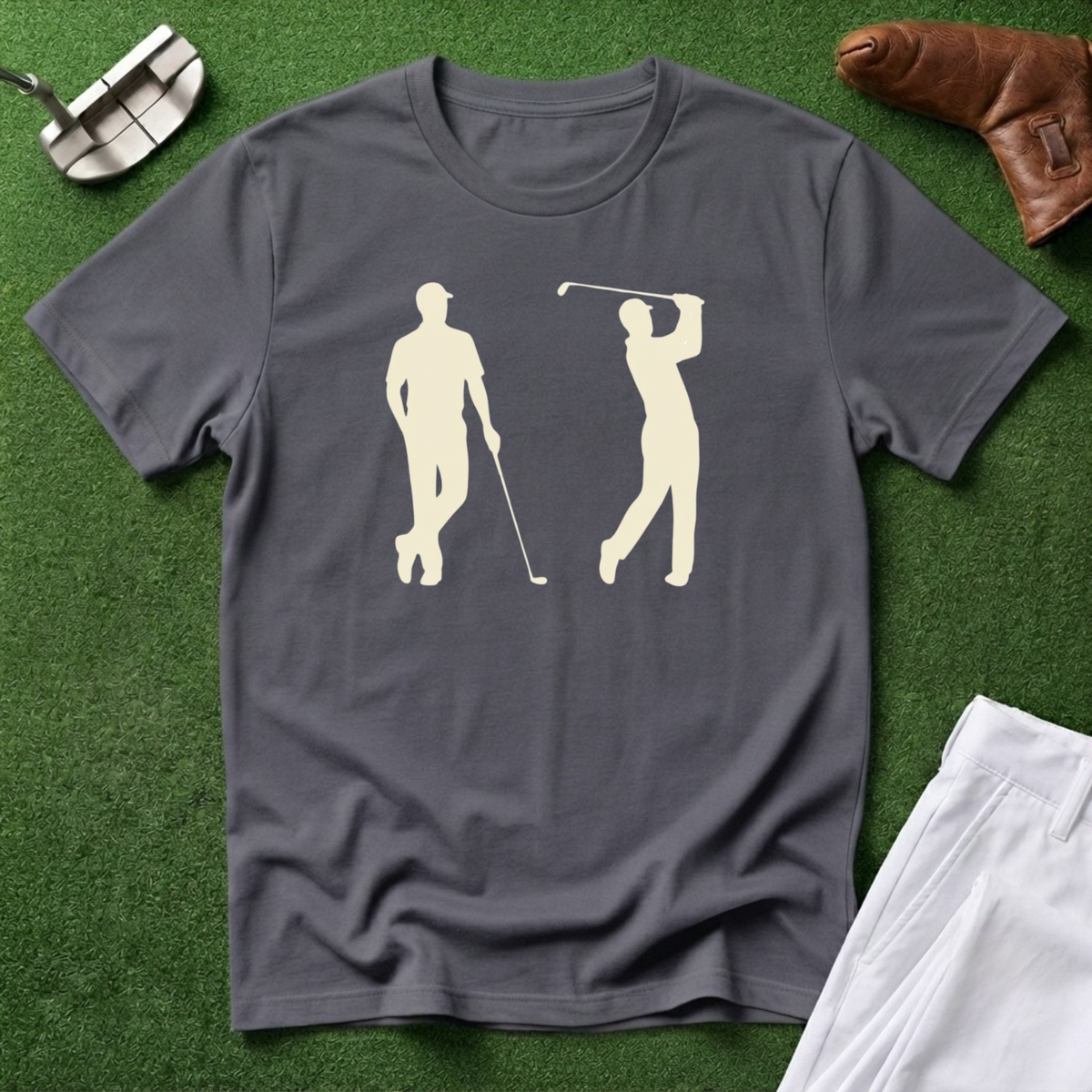 Golfer Silhouette T-Shirt