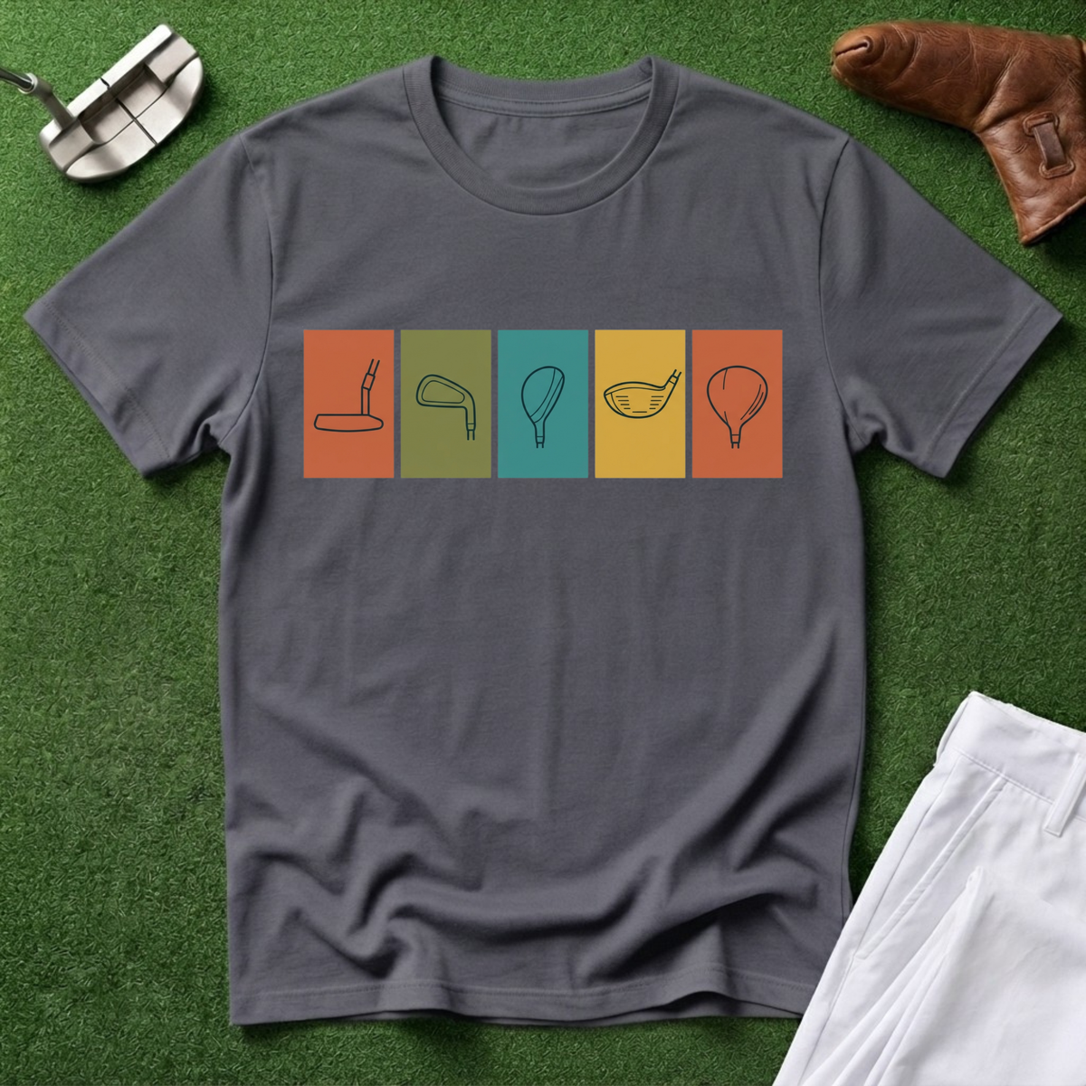 Golf Club Silhouette T-Shirt