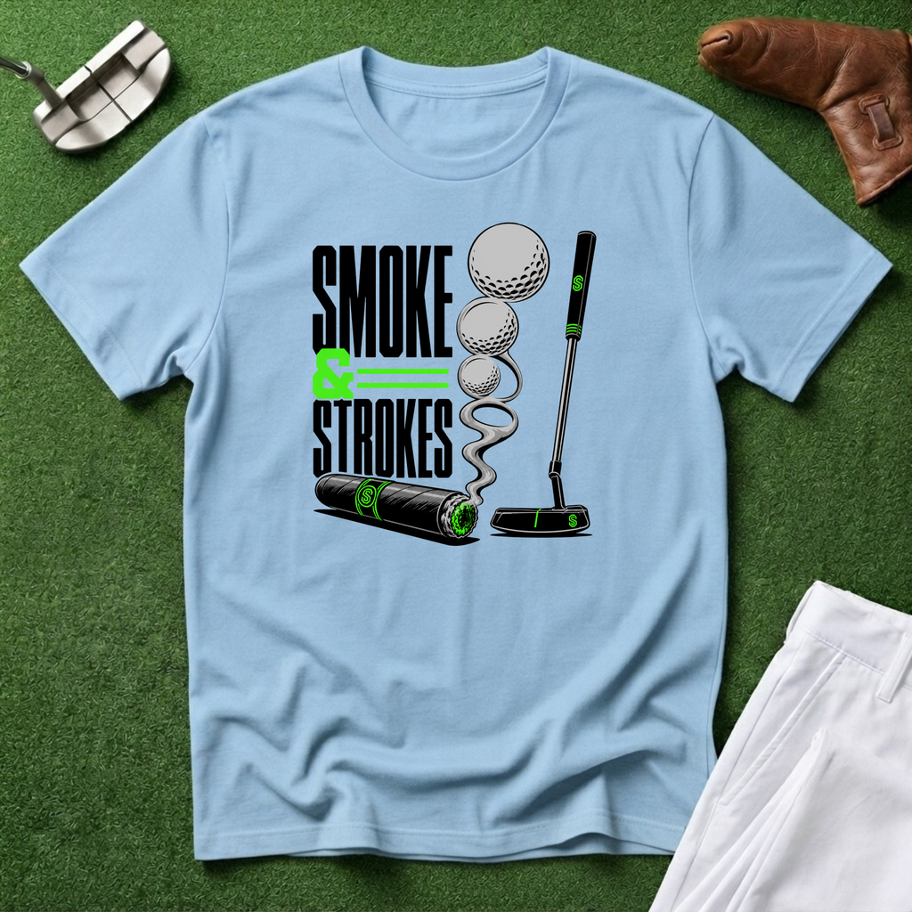 Smoke & Strokes T‑Shirt