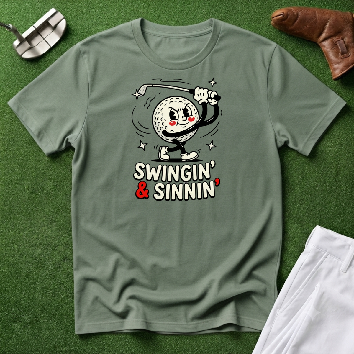 Swingin' & Sinnin' T‑Shirt