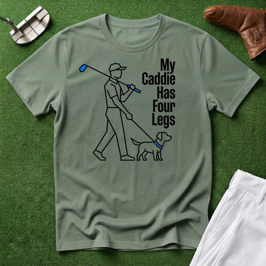 My Caddie Has Four Legs T-Shirt