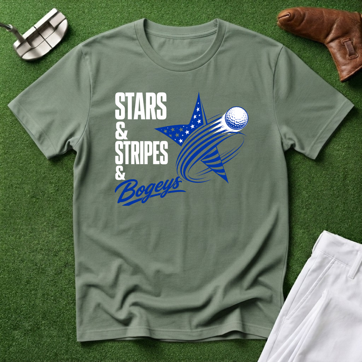 Stars & Stripes & Bogeys T-Shirt