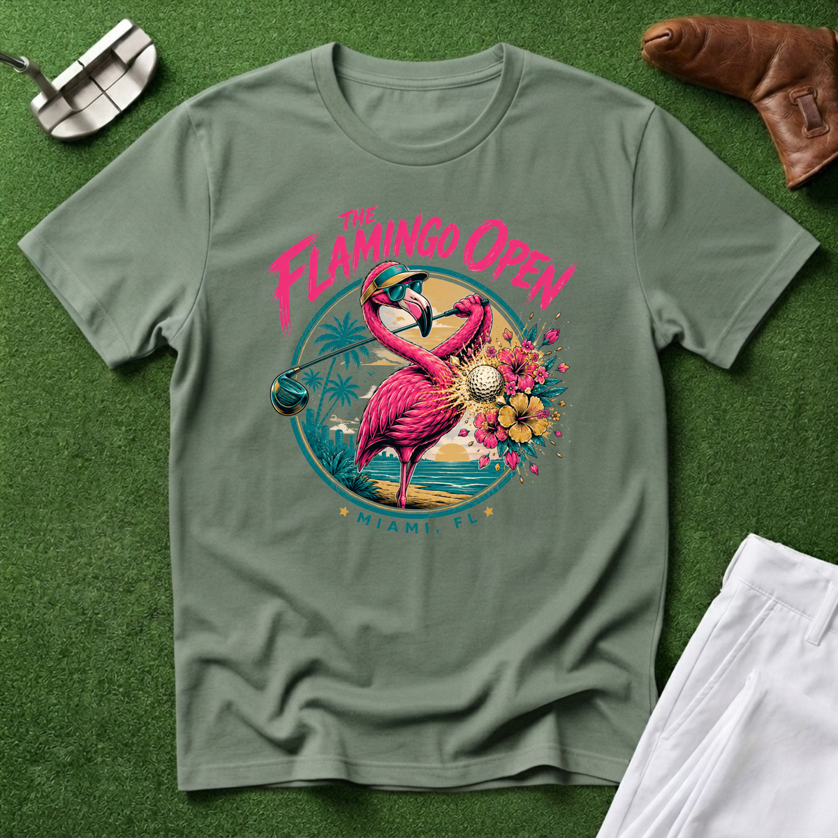 Flamingo Open T-Shirt