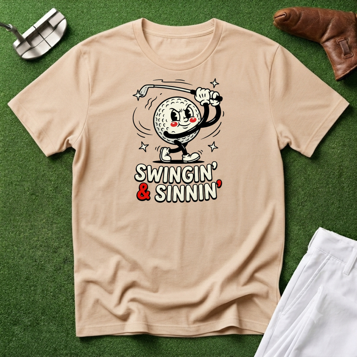 Swingin' & Sinnin' T‑Shirt