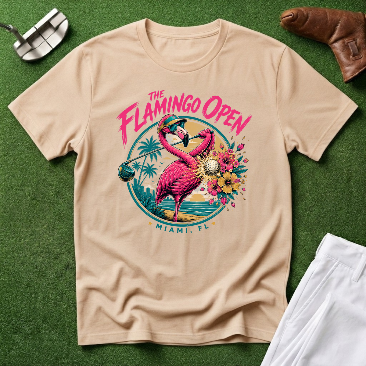Flamingo Open T-Shirt