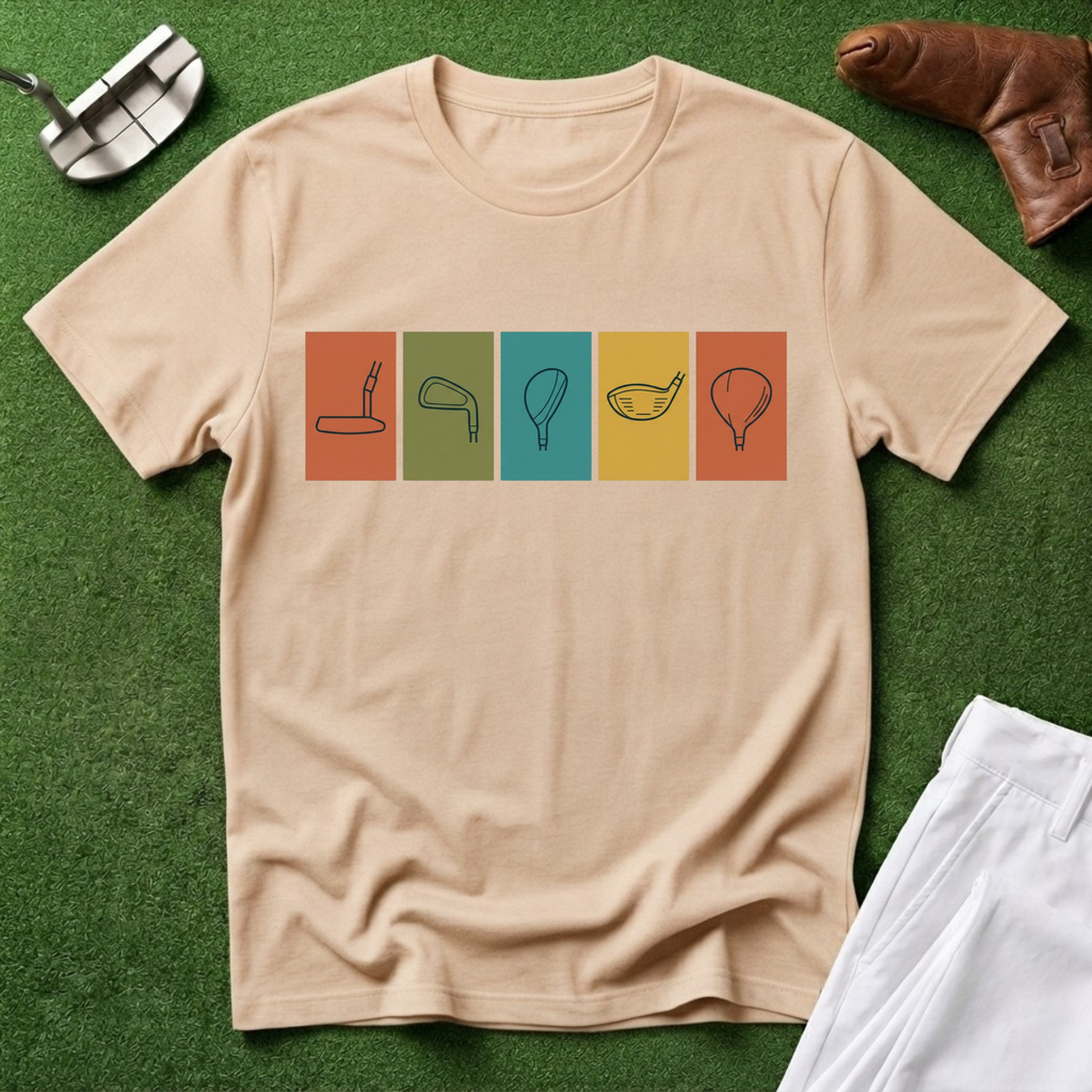 Golf Club Silhouette T-Shirt