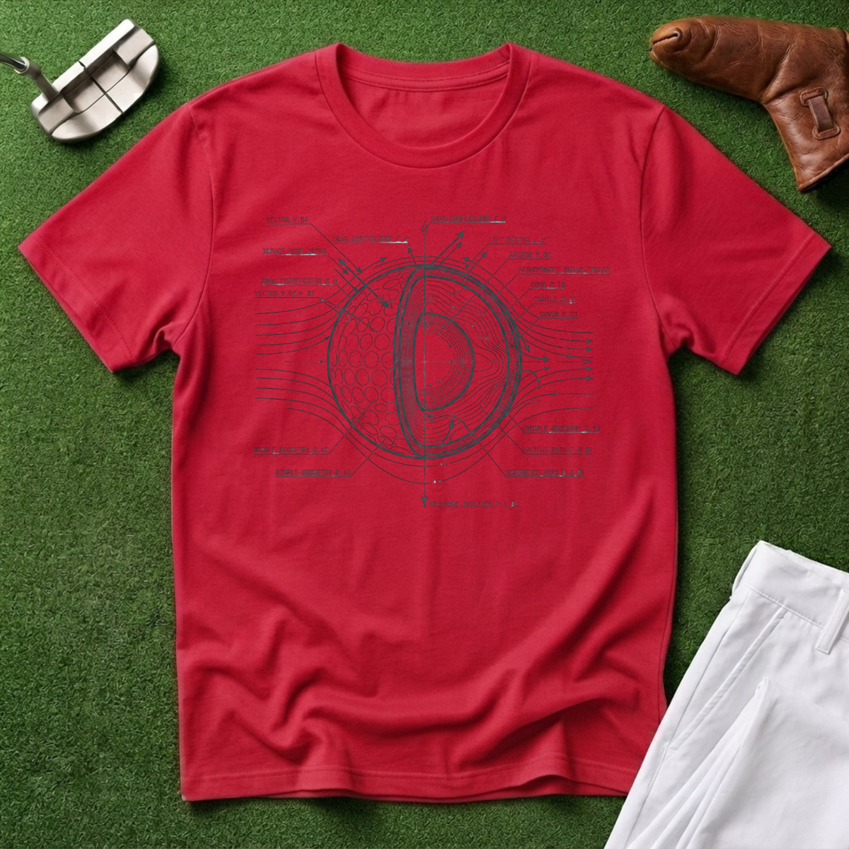 Anatomical Ball Diagram T-Shirt