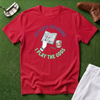 He Plays the Round T-Shirt