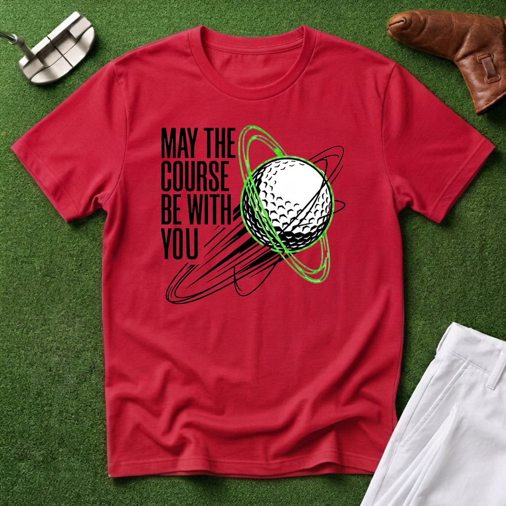 May the Course Be With You T-Shirt