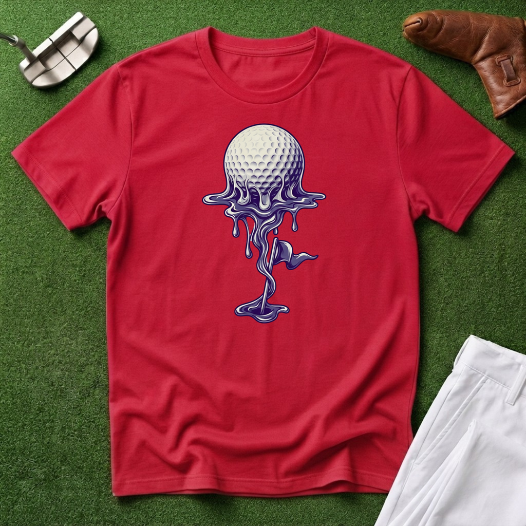 Melting Golf Ball T-Shirt