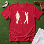 Golfer Silhouette T-Shirt