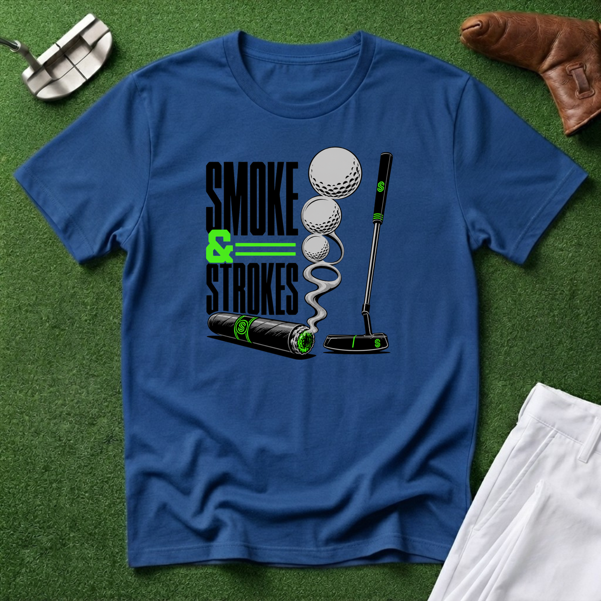 Smoke & Strokes T‑Shirt
