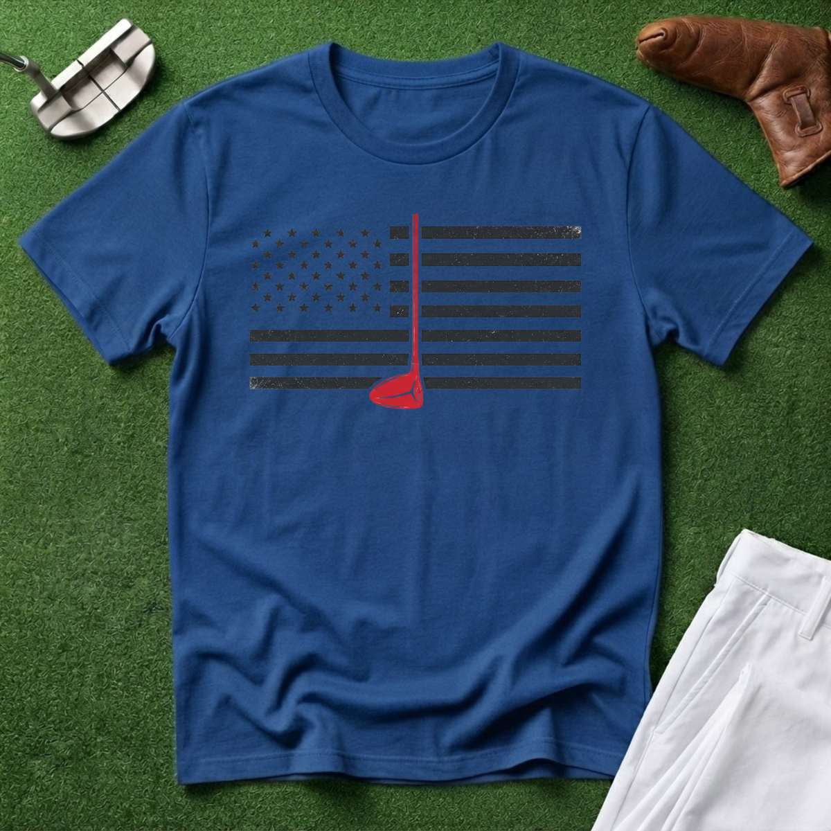 American Flag Driver T-Shirt