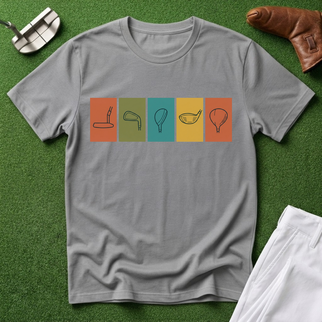 Golf Club Silhouette T-Shirt