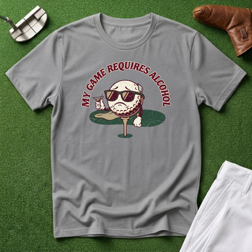 My Game Requires Alcohol T-Shirt