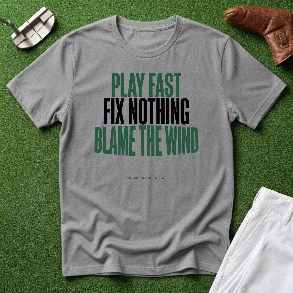 Play Fast Fix Nothing Blame The Wind T-Shirt