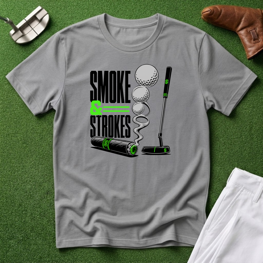 Smoke & Strokes T‑Shirt
