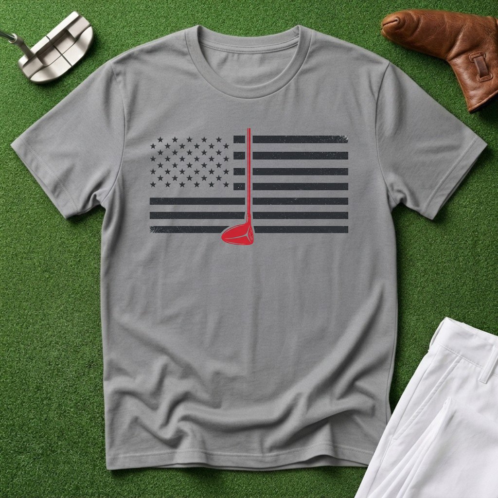 American Flag Driver T-Shirt