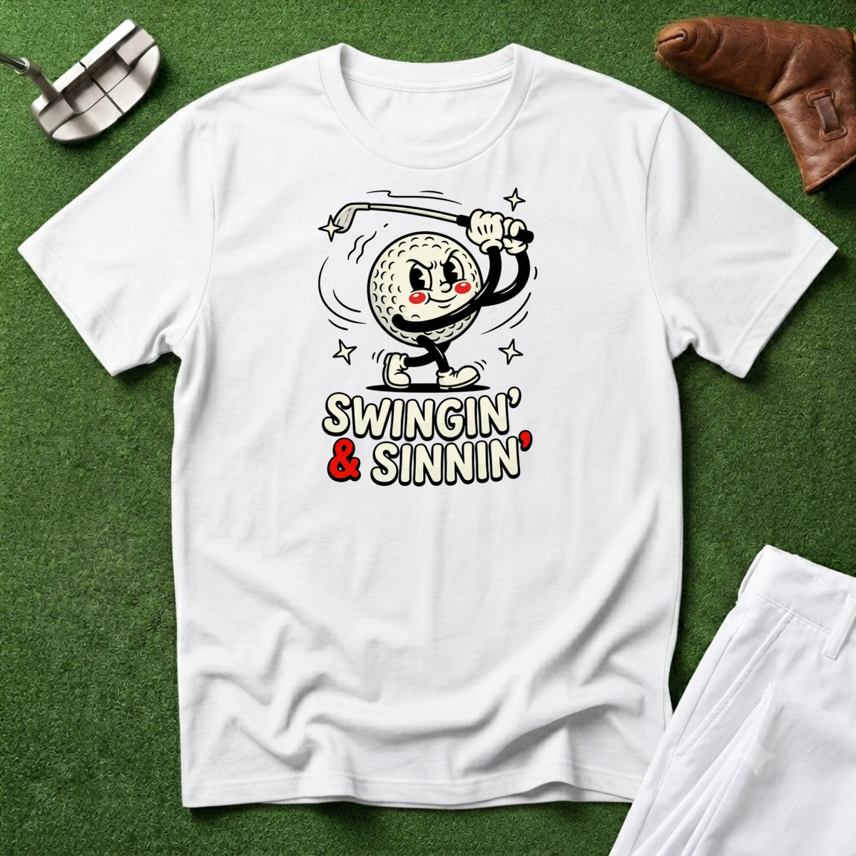 Swingin' & Sinnin' T‑Shirt